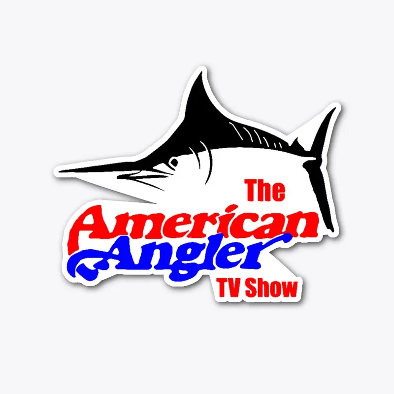 American Angler Sticker